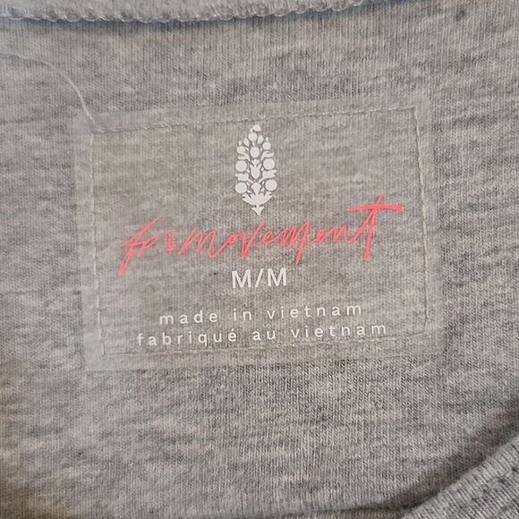 Free People Hotshot Onesie Jumpsuit Heather Gray Size Medium - Picture 6 of 11